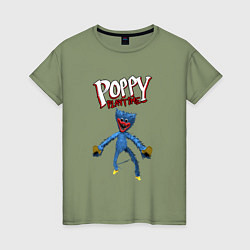 Женская футболка Poppy Playtime: Monster Huggy