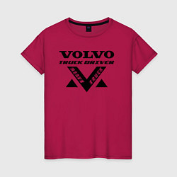 Женская футболка Volvo Дальнобойщик