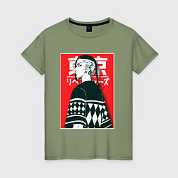 Женская футболка ТОКИЙСКИЕ МСТИТЕЛИ TOKYO REVENGERS ДРАКЕН