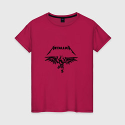 Женская футболка Металика Metallica