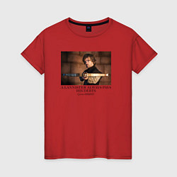 Женская футболка Quotes Tyrion