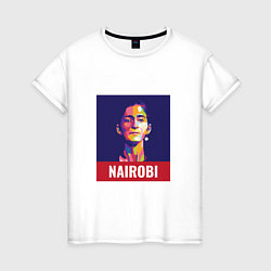 Женская футболка Nairobi - Money Heist