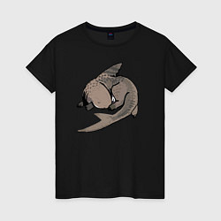 Женская футболка Спящая акула