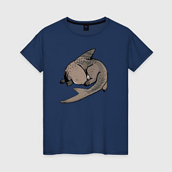 Женская футболка Спящая акула