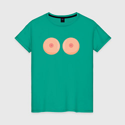 Женская футболка Boobs 18