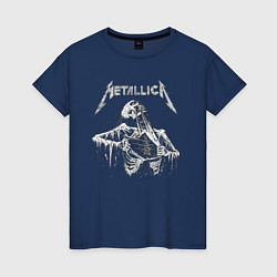 Женская футболка Metallica - thrash metal!