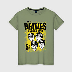 Женская футболка The Beatles bubble gum