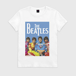 Женская футболка The Beatles - world legend!