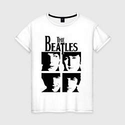 Женская футболка The Beatles - legendary group!