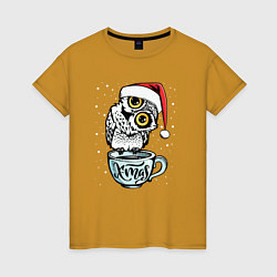 Женская футболка X-mas Owl