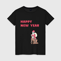 Женская футболка Ацуши и Акутагава Happy New Year