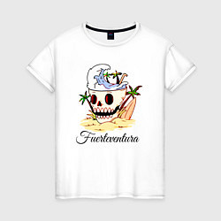 Женская футболка Fuerteventura - Summer