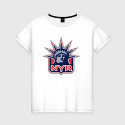 Женская футболка Нью Йорк Рейнджерс New York Rangers