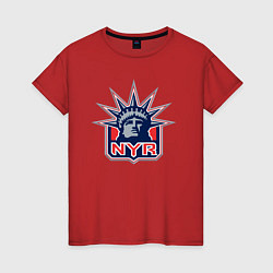 Женская футболка Нью Йорк Рейнджерс New York Rangers