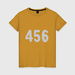 Женская футболка 456 Игрок