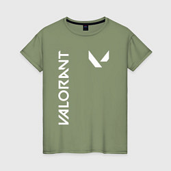 Женская футболка Valorant - Logo
