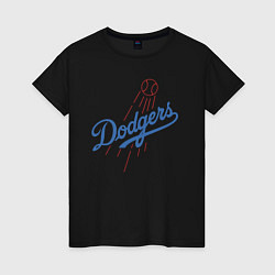 Женская футболка Los Angeles Dodgers baseball