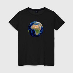 Женская футболка Планета солнечной системы земля