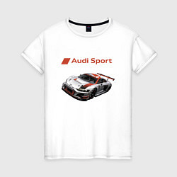 Женская футболка Ауди - автоспорт гоночная команда