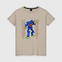 Женская футболка Huggy Wuggy Poppy 02