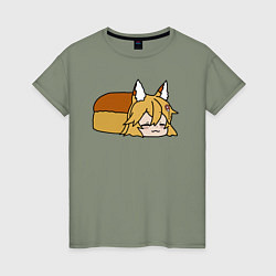 Женская футболка Сенко хлеб