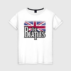 Женская футболка The Beatles Great Britain Битлз