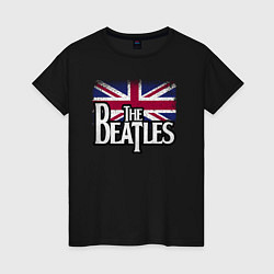 Женская футболка The Beatles Great Britain Битлз