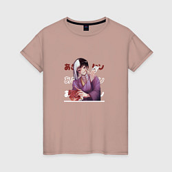 Женская футболка Доктор Стоун Dr Stone, Гэн Асагири Gen Asagiri