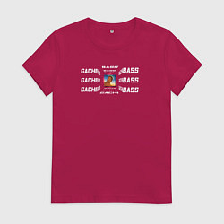 Женская футболка Gachi Bass