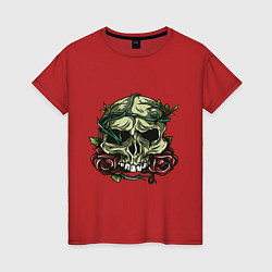Женская футболка Roses & boneS
