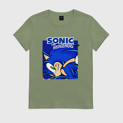 Женская футболка Sonic Adventure Sonic