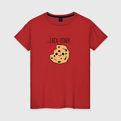 Женская футболка Cookie - each other