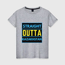 Женская футболка Из Казахстана