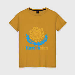 Женская футболка Казахстан - Kazakhstan