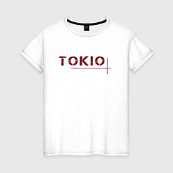 Женская футболка Бумажный дом Токио