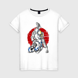 Женская футболка Боевые искусства космонавтов