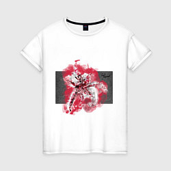 Женская футболка Коллекция Get inspired! Лилия Абстракция L-1-fl-42