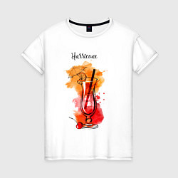 Женская футболка Hurrcane cocktail