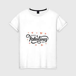 Женская футболка 14 февраля любовь спасет мир
