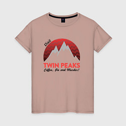 Женская футболка Твин Пикс 2022 ltd