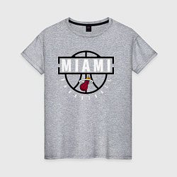 Женская футболка MIAMI HEAT NBA МАЯМИ ХИТ НБА