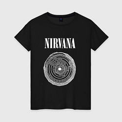 Женская футболка Nirvana Нирвана Круги ада