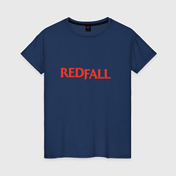 Женская футболка Radfall логотип