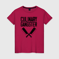 Женская футболка Кулинарный гангстер