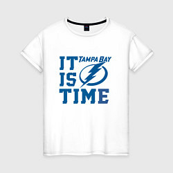 Женская футболка Tampa Bay Lightning Тампа Бэй Лайтнинг