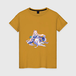 Женская футболка Приглашение Кокоми поплавать