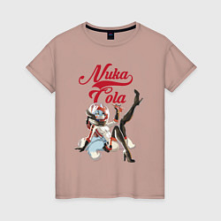 Женская футболка Fallout Nuka Cola Furry Poster