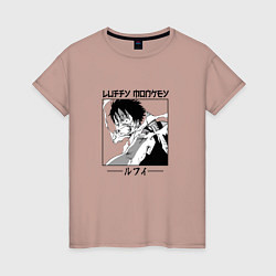 Женская футболка Ван-Пис, Луффи Luffy