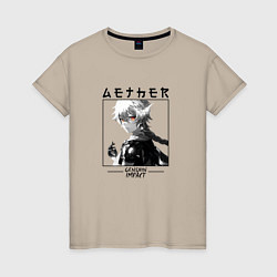 Женская футболка Итэр Aether, Genshin Impact