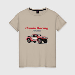 Женская футболка Honda racing team